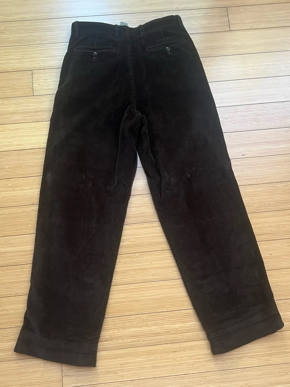 J.CREW Men's Size 30 Limited-Edition Giant-Fit Corduroy Pants (Style BS751)